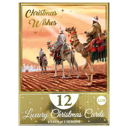 Picture of NATIVITY SCENE BOXED CARDS - 12 PACK